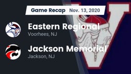 Recap: Eastern Regional  vs. Jackson Memorial  2020