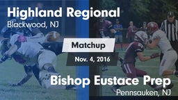 Matchup: Highland Regional vs. Bishop Eustace Prep  2016