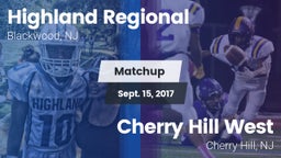 Matchup: Highland Regional vs. Cherry Hill West  2017