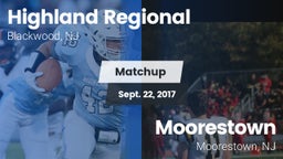 Matchup: Highland Regional vs. Moorestown  2017