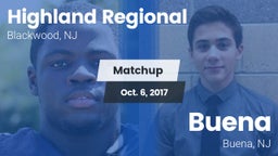 Matchup: Highland Regional vs. Buena  2017