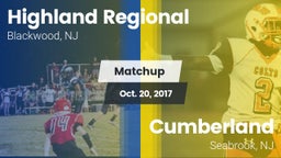 Matchup: Highland Regional vs. Cumberland  2017