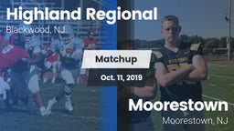 Matchup: Highland Regional vs. Moorestown  2019