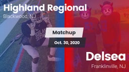 Matchup: Highland Regional vs. Delsea  2020