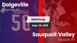Matchup: Dolgeville vs. Sauquoit Valley  2018