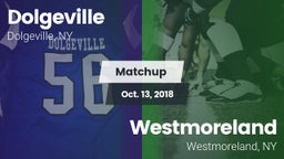 Matchup: Dolgeville vs. Westmoreland  2018