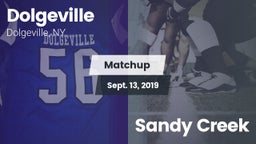 Matchup: Dolgeville vs. Sandy Creek 2019