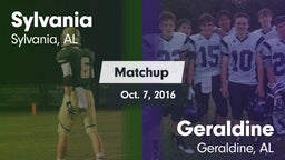 Matchup: Sylvania vs. Geraldine  2016