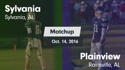 Matchup: Sylvania vs. Plainview  2016