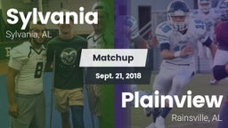 Matchup: Sylvania vs. Plainview  2018