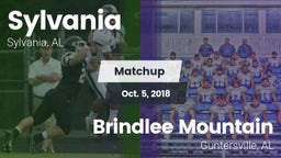Matchup: Sylvania vs. Brindlee Mountain  2018