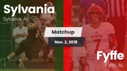 Matchup: Sylvania vs. Fyffe  2018