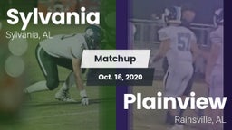 Matchup: Sylvania vs. Plainview  2020