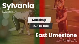 Matchup: Sylvania vs. East Limestone  2020