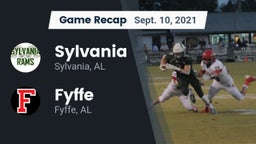 Recap: Sylvania  vs. Fyffe  2021