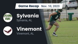 Recap: Sylvania  vs. Vinemont  2023