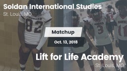 Matchup: Soldan International vs. Lift for Life Academy  2018