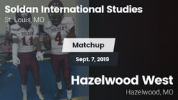 Matchup: Soldan International vs. Hazelwood West  2019