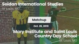 Matchup: Soldan International vs. Mary Institute and Saint Louis Country Day School 2019