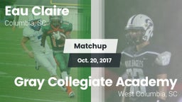 Matchup: Eau Claire vs. Gray Collegiate Academy 2017