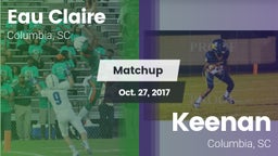 Matchup: Eau Claire vs. Keenan  2017