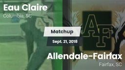Matchup: Eau Claire vs. Allendale-Fairfax  2018