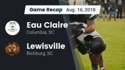 Recap: Eau Claire  vs. Lewisville  2018