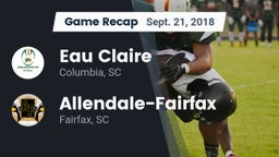Recap: Eau Claire  vs. Allendale-Fairfax  2018