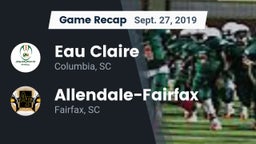Recap: Eau Claire  vs. Allendale-Fairfax  2019