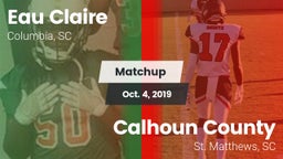 Matchup: Eau Claire vs. Calhoun County  2019