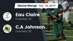 Recap: Eau Claire  vs. C.A Johnson  2019