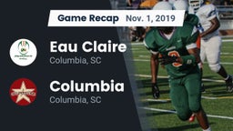 Recap: Eau Claire  vs. Columbia  2019