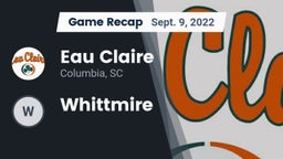 Recap: Eau Claire  vs. Whittmire  2022