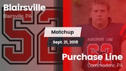 Matchup: Blairsville vs. Purchase Line  2018