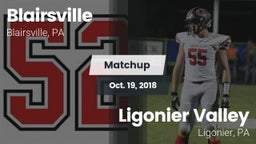 Matchup: Blairsville vs. Ligonier Valley  2018