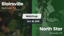 Matchup: Blairsville vs. North Star  2018