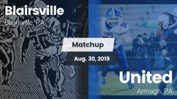 Matchup: Blairsville vs. United  2019