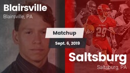 Matchup: Blairsville vs. Saltsburg  2019