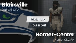 Matchup: Blairsville vs. Homer-Center  2019