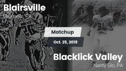 Matchup: Blairsville vs. Blacklick Valley  2019