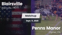 Matchup: Blairsville vs. Penns Manor  2020