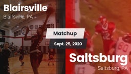 Matchup: Blairsville vs. Saltsburg  2020