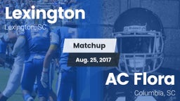 Matchup: Lexington vs. AC Flora  2017