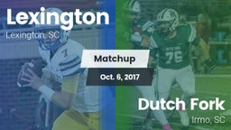 Matchup: Lexington vs. Dutch Fork  2017