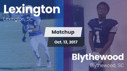 Matchup: Lexington vs. Blythewood  2017