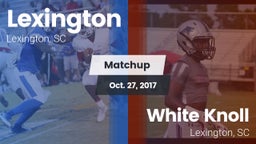 Matchup: Lexington vs. White Knoll  2017