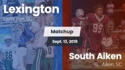 Matchup: Lexington vs. South Aiken  2019