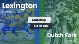 Matchup: Lexington vs. Dutch Fork  2019