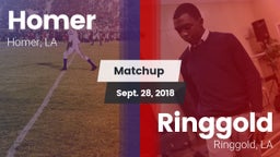 Matchup: Homer vs. Ringgold  2018