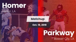 Matchup: Homer vs. Parkway  2018